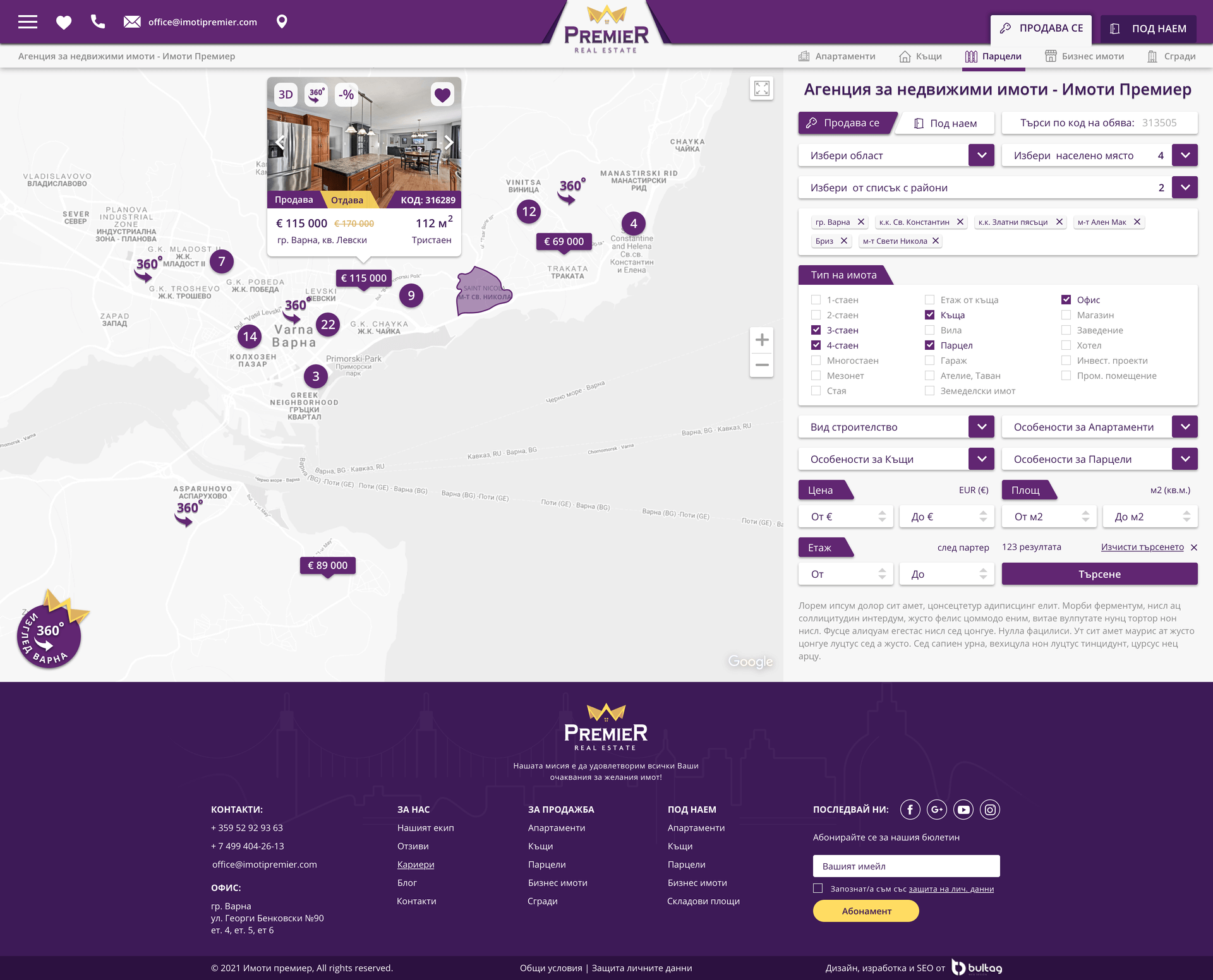 Imotipremier, Имоти премиер