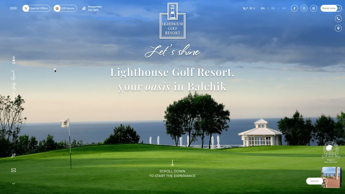 Lighthouse Golf & Spa Hotel - Web Factor